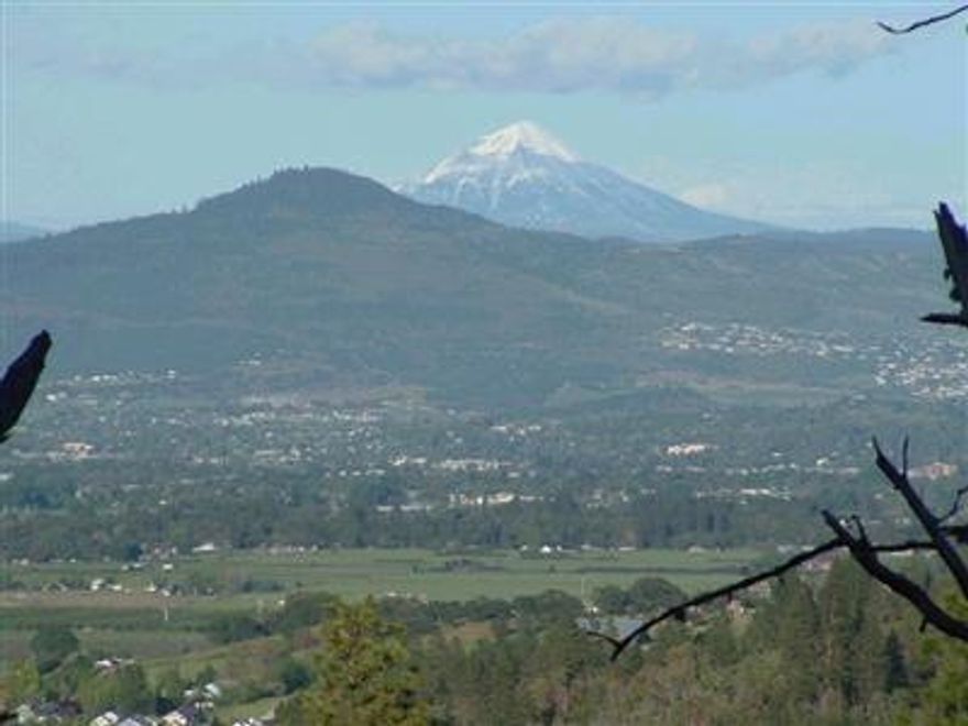 Exceptional 5 acre view lot very close to Jacksonville and a stones throw to downtown. Beautiful secluded wooded setting with fabulous views of the valley and Mt McLoughlin. Easy access to Jacksonville Woodlands Nature Park with its many trails. Zoned RR-5, septic approval provided,new well installed, underground utilities installed including high speed internet and easy access along a new private paved road. One other lot also available.