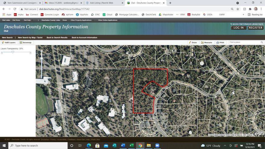 For comps only, off market sale. 6.51 Acres of development property with mountain views.