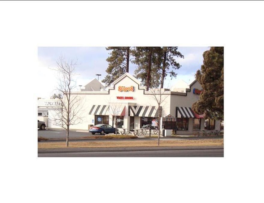 Excellent opportunity to be next to Wal-Mart! This great freestanding retail bldg includes 1 small office, refrigerated food storage, complete commercial quality kitchen & 2 restrooms. Approx. 1,663SF of restaurant seating w/capacity of 90 patrons, addtnl patio seating. The bldg has a drive-thru window for take-out food service & ample parking for sit down customers. Excellent visibility & full ingress/egress on 3rd St w/ great monument signage! Neighboring tenants include Albertson's & Bend Outlet Mall.