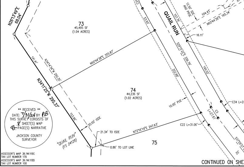 Quail Run Estates Unit II - Land