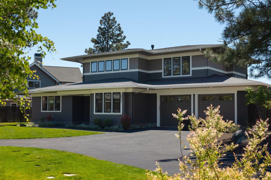 Welcome to this stunning, Earth Advantage Certified home, built by Aaron Salvesen with panoramic views. Located in the highly sought after neighborhood of NorthWest Crossing, this Prairie style home is situated on a rare .54 acre lot on the coveted outer rim of Celilo Ln. This gorgeous home seamlessly blends indoor and outdoor living with luxury, comfort, and natural beauty. The Chef's kitchen boasts SS appliances, an Aga oven/range, and abundant storage. Savor year-round al fresco dining beneath your covered patio. The open floor plans flows seamlessly from the kitchen to the spacious dining area and living room. The primary suite and mother-in-law suite are both located on the main floor offering multi-gen/ADU opportunities. There is a three car tandem garage & work space. Complete Architectural plans available for a detached 2 car garage including a 30 x 18 RV Bay with 12 ft. doors. Enjoy the close proximity to vibrant restaurants & businesses in NWXing.  Fantastic location!