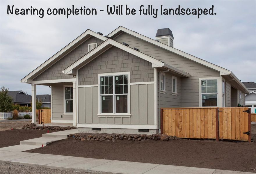 New Quality Built Vision Home in Award Winning Twin Creeks Development. Gorgeous 1,734 sq.ft., single level, 3 bedroom, 2 bath home with open & spacious floor plan, incredible master suite, custom kitchen, dining room w/wainscot walls, living room with open beam ceiling, covered patio access, and delightful finishing touches throughout. Attention to detail takes center stage in every Vision Home. The well-crafted interior includes granite counters, hardwood, quality carpet, & tile floors, gas fireplace, stainless steel appliances, gas range/oven, nice utility room, and much more. High Performance Construction - 95% Efficient Gas Heating/Elect. Air Conditioning. The home exceeds insulation code requirements. Genuine regard for quality, creative excellence and value has made vision Homes a respected leading home builder in Southern Oregon. This beautiful home will be a solid investment for generations to come.