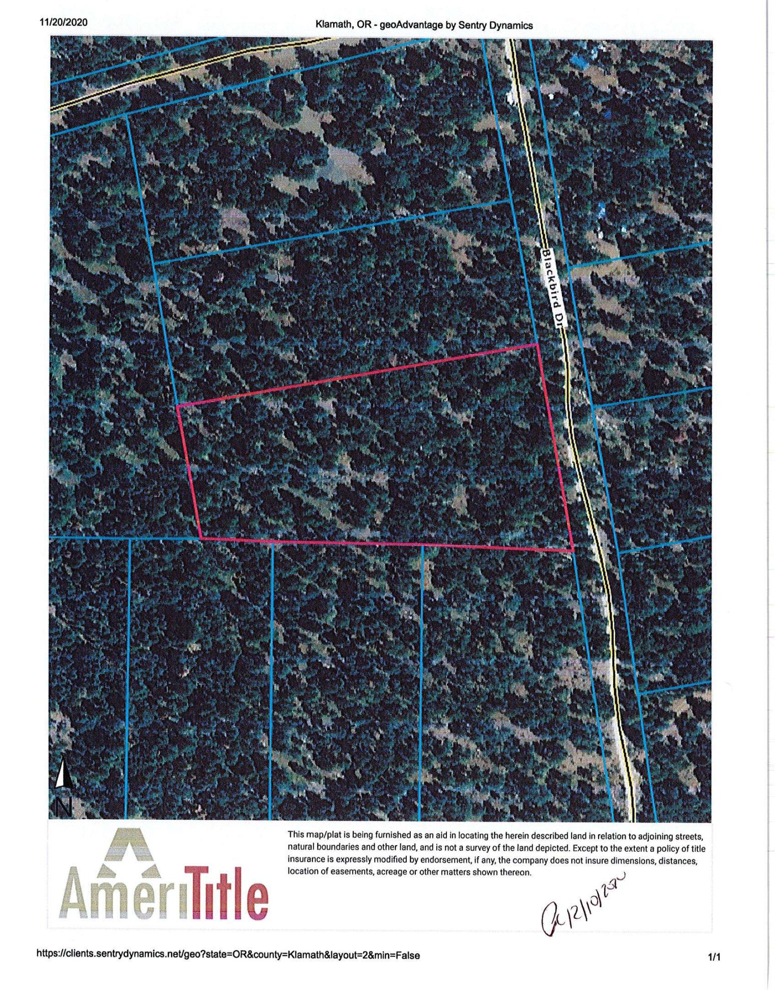 Klamath Falls Forest Estates -Hwy 66 Unit -Plat No. 1 - Land