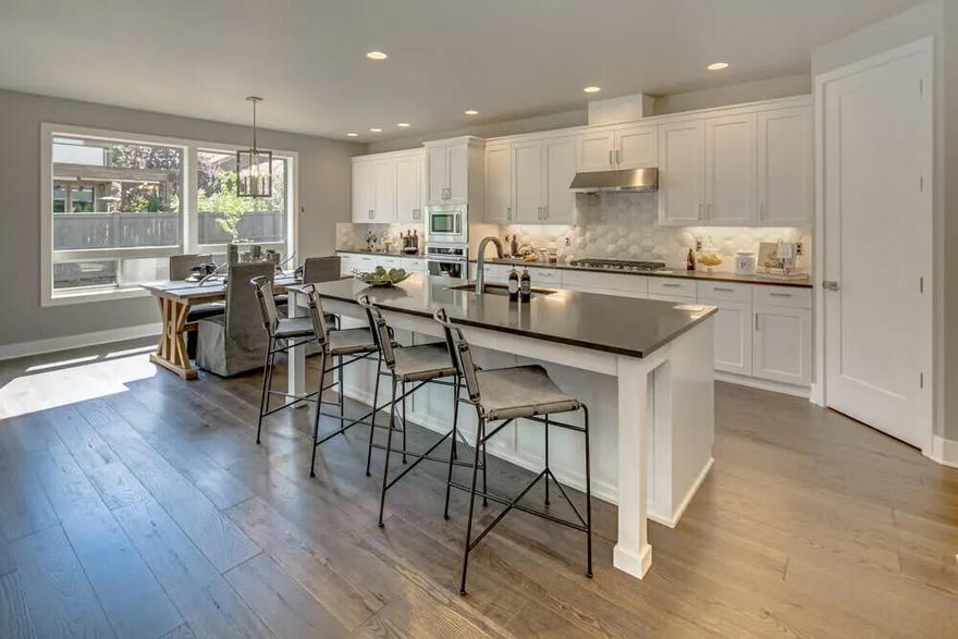 Treeline Lot 60. Brought to you by award winning builder Pahlisch Homes. The Bentley boasts 3 bedrooms + a generous bonus room, 3 baths and ample open space in the great room. High-end features like nine-foot ceilings, custom built-in cabinetry, engineered wood flooring in entry, great room and kitchen/dining room, quartz island and countertops with full height kitchen tile backsplash, Kitchen Aid Stainless-steel appliance package with gas range, walk-in shower with tile floor and tile surround (primary bedroom only), and smart home integrations. Come enjoy all the excitement that Bend's west side has to offer with shopping, eateries, recreational trails, Mt. Bachelor, and parks close by. Come live, play, and enjoy! Photos of similar home as this home is in construction.