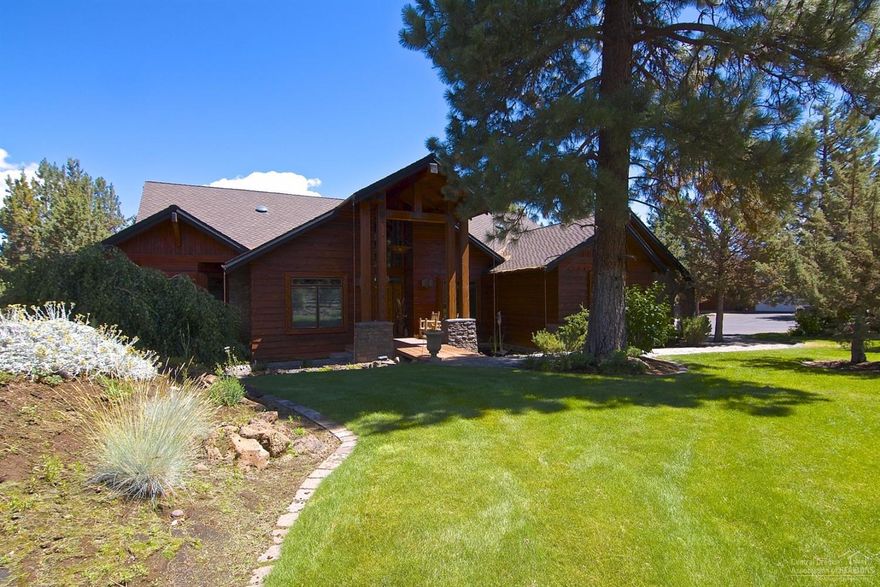 Top Notch Custom Craftsman in a very private location just 2 min from Sisters. This one level custom home sits on 8.35 manicured acres backing to the world class R&B Ranch. The attention to detail inside and out is without peer. 3-4 bedrooms. 3 baths. Spacious master suite. Built-ins abound. Wood Beam work. Hand hewn Hickory floors. Travertine. 900 sqft covered outdoor living space w/fireplace. Out building w/1000' sq ft guest quarters, 52x20 pull in-pull out RV Bay and 52x16 shop.