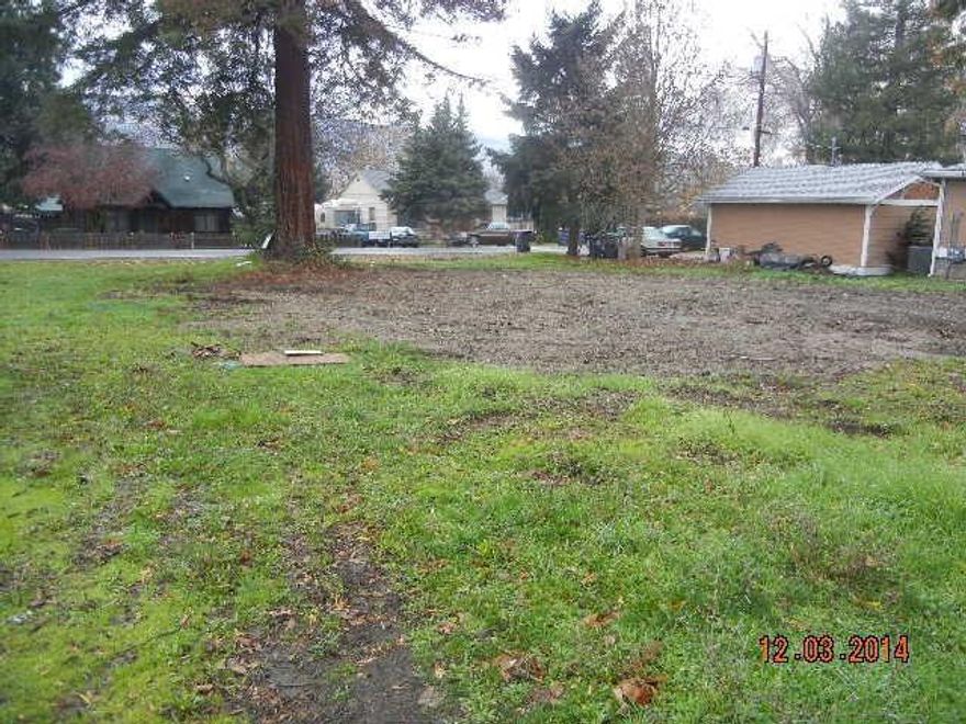 Buildable corner lot with all utilities available and city services. Current zoning permits multiple uses. Buyer's due diligence.