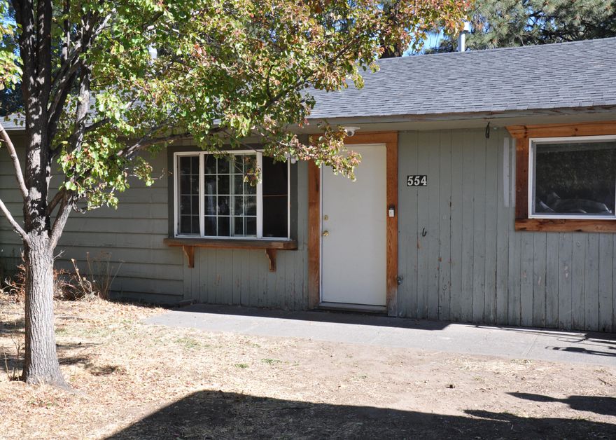 Investors, 1031 exchangers, developers: TWO ADJACENT LOTS in a terrific location to build much-needed middle market housing in an area close to retail, restaurants and across from Vince Genna Stadium. Planned improvements to Wilson Ave corridor will enhance the walkability and livability of this SE Bend neighborhood. Bend's new development code (which took effect on 11/5/2021) allows each lot to have multi-family units and/or single-family home and ADU. Property shows it is eligible for a Short-Term Rental (STR). Property sold AS IS, seller will not perform repairs. Appliances and tankless water heaters in both units are staying and can be salvaged before demolition. Buyer and Buyer's agent to perform all due diligence.