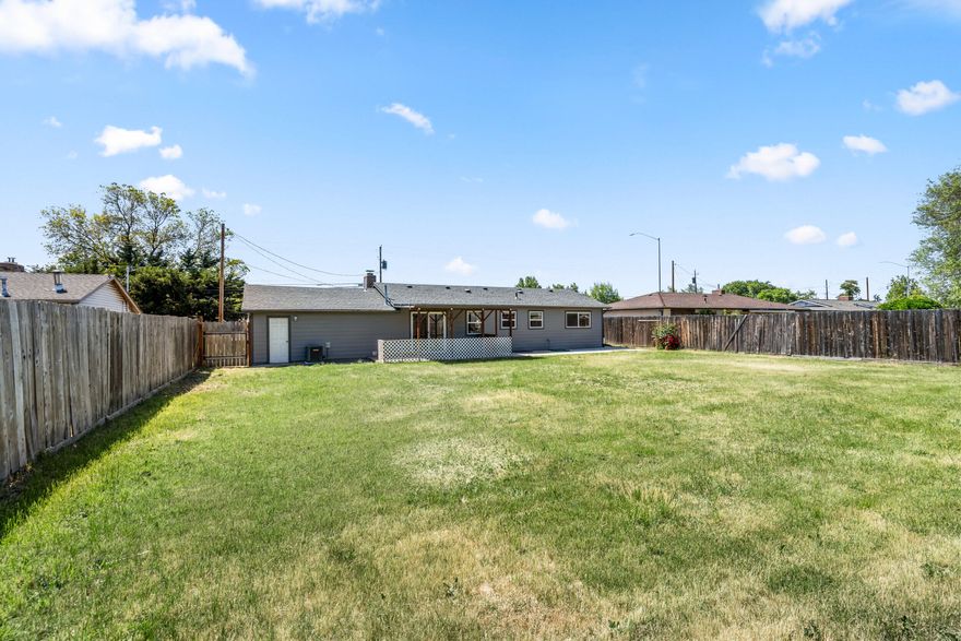 PRICE REDUCED!!! Fantastic starter home or investment property with a huge yard! This home is 3 bedrooms and 1 full bath with room to add more. The yard is .21 acres and the home sits at the front of the lot, giving ample room for get togethers, pets, etc. This home has a 2 car garage and many recent updates. Come and tour this updated and cozy home today and make it yours! Home inspection on file!