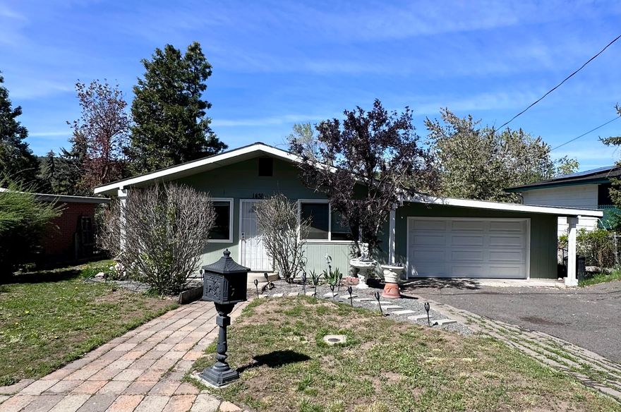 Nestled in downtown Klamath Falls this beautiful 3-bedroom 2-bathroom home offers an open concept living space, brand new floors throughout the house and an attached garage. Outside you will find a large wrap around deck that is perfect for Klamath Falls summer nights and a large backyard that is fully fenced. Located near Sky Lakes Medical Center and Oregon Insititute of Technology. This property would make a great rental or place to call home!