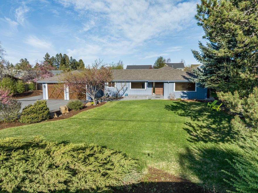 Your forever single-level home on .67 acres in town! This 4-bedroom property offers two master suites with full baths—one with a private spa—plus a separate 1-bed/1-bath mother-in-law suite. The 44-ft RV dream garage, additional garage/shop, and gated entry provide space for hobbies and storage. Mature fruit trees, raspberry and blueberry bushes, and Avion water make this a perfect hobby farm setup. Fully fenced and thoughtfully landscaped, with many recent updates including interior/exterior paint, a 50-year roof, and kitchen upgrades. A rare find blending privacy, function, and lifestyle