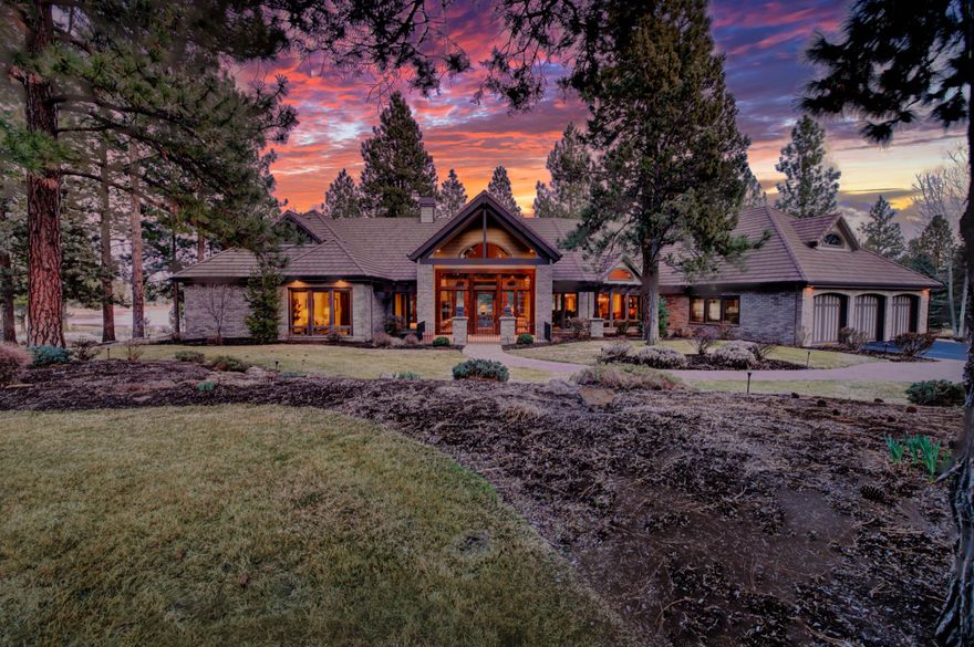 Immaculate single-level, lakefront home in Aspen Lakes. This is an extremely rare All Structural Stone Steel reinforced insulated concrete home with an all-tile roof built by Artisan Homes and Design. Interior features include a 28' vaulted ceiling in great room with exposed beams, massive wood burning fireplace, hickory wood floors, solid cherry custom cabinets throughout, granite countertops and backsplash, huge island with custom hood above it, large windows giving tons of natural light, and custom Ponderosa Forge metal work throughout. There are 3 large bedrooms that each have their own private bathroom + walk-in closets and views of the lake. There is a media room, large office, 900 bottle temperature-controlled wine room, 3 car garage, and an attached 20'x55' custom RV Garage. Single slab foundation home. Fully landscaped 1.25 acre lake-front lot. Expansive covered back patio with a built-in BBQ and gas fire-pit. R-33 insulation. You must see this home to fully appreciate it.