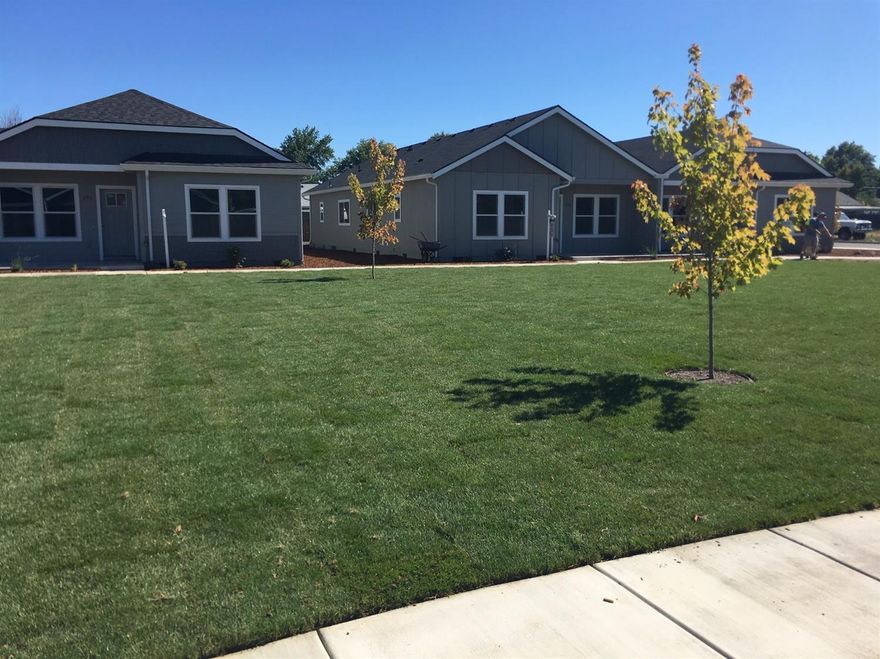 You'll love this quality built 3 bed 2 bath, attached 2 car garage zero lot line home! A fantastic open floor plan with vaulted ceilings- great for entertaining. The kitchen will showcase an island, good sized pantry, granite countertops, nice cabinets and laminate floors. The master will be large and ensued to include a large walk in closet, granite and lovely walk in shower. All bedrooms will have carpet and plenty of closet space. Energy trust certified. This one won't last long!