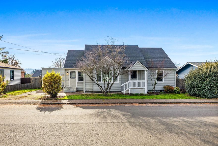 Well-kept Dallas home offering comfort, space and investment potential. Features 3 beds, 2 baths, open living area and storage-filled kitchen. Spacious, private backyard perfect for entertaining or gardening. Garage is partially converted ADU with 2nd bath, kitchenette and walk-in closet. County records show 2 beds/1 bath, 1258 SqFt - buyer to do due diligence. Close to schools, shopping and parks. Don't miss this opportunity!