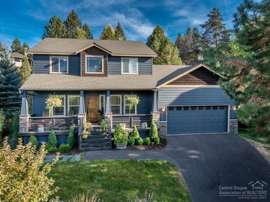 Situated on a secluded cul-de-sac with a backyard Oasis surrounded by rock outcroppings make this Westside home a unique getaway. Oversized garage with 8x8 shop & 13x4 overhead gear loft. Approx. 18 minutes to Mt. Bachelor, trailhead 100 yards from the front door. Recently remodeled master suite with overhead rain shower-head and oversized tile shower. Spacious walk in closet.