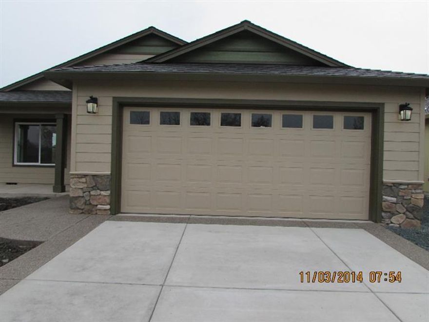 Beautifully done with high end finishes. 3 bedroom 2 bath apx 1445sf New Construction. Single story home with 2 car garage in a great location. Granite counter tops, up graded cabinets and flooring. Nice view of open space in back yard. Price to sell and is move in ready! All information deemed reliable, however, buyer to do own due diligence. Listing agent is a Licensed Contractor in the state of Oregon