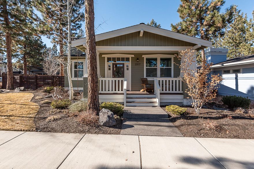 Beautiful Craftsman style home in NorthWest Crossing. Corner lot conveniently located near parks, shops, restaurants and schools. Open floor plan with great room, primary suite on main level and an office off entry with built-ins. Primary suite features tile shower and soaking tub. Spacious kitchen with stainless appliances and custom cabinetry. Upstairs features full bathroom and two guest bedrooms. Outdoor living space with expansive paver patio for outdoor entertaining. Double-car garage.