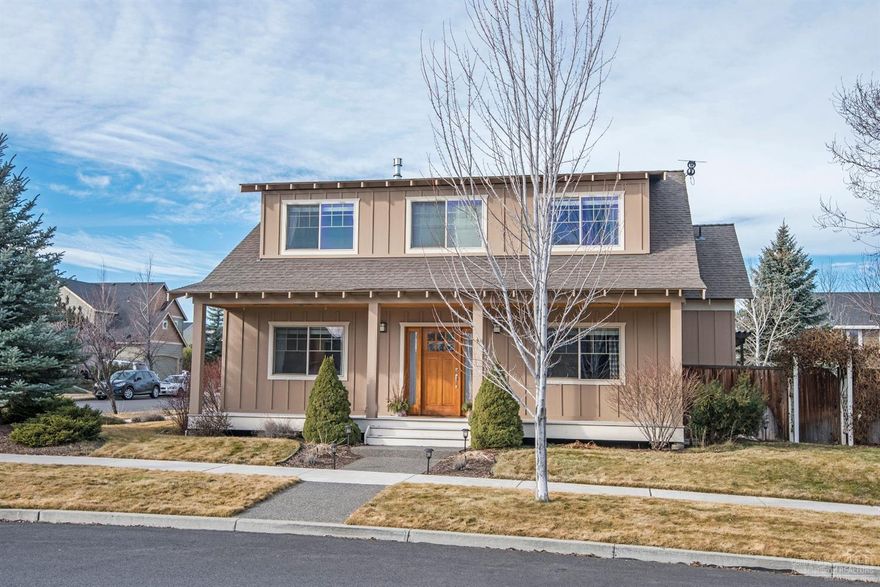 This original owner beauty is so spacious with 2713 sq ft, 4 bedrooms, separate office and bonus room! Master is on the main level and there is abundant storage in this home. Hardwood floors, new stainless kitchen appliances, large island workspace with hickory cabinetry. Heating and air conditioning have 3 zones, central vacuum system, fenced yard with garden area, fire pit, and covered porch as well as a small RV area on this .16 acre corner lot. Nearby is Eagle Park and is close to shopping, schools, and medical facilities.