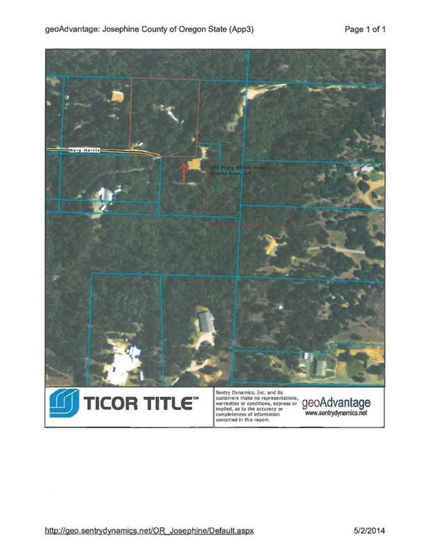Property in the process of being cleaned up. Beautiful parcel with trees, level and rolling. There is a well and septic on the property that has not been used in years, buyer to do own due diligence as to functionality. There are 2 other parcels for sale for a total of @11 acres. Easy and quick access to Grants Pass and yet you feel secluded and rural.