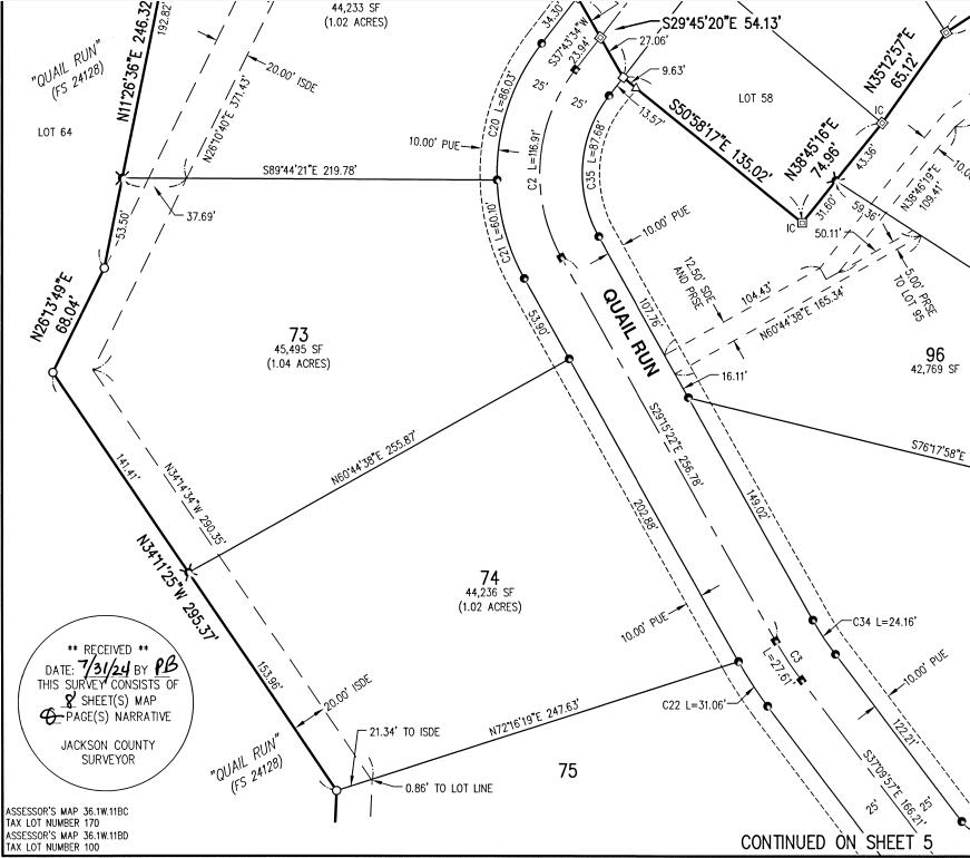 Quail Run Estates Unit II - Land