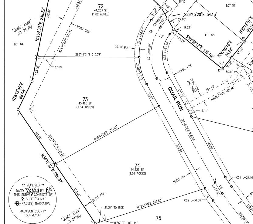 Quail Run Estates Unit II - Land