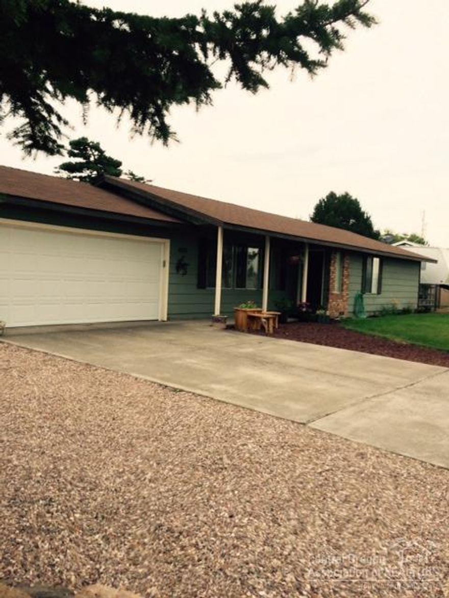 Great Corner lot with mature landscaping and a well maintained home. Outside amenities include RV parking, garden shed, and the covered back patio for enjoying the outdoors. The home has had some upgrades through the years, like the forced air gas furnace and A/C, newer roof, new wood floors and new carpet. Nice floor plan with 2 full bathrooms and located, conveniently, near schools and shopping.