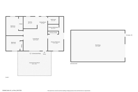 Tiny photo for 153540 Collar Drive, La Pine, OR 97739 (MLS # 220222430)