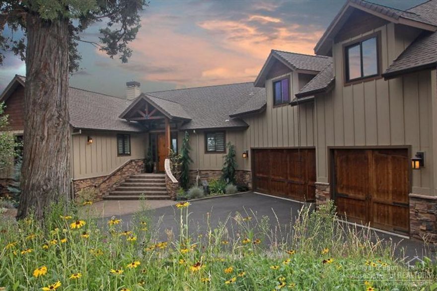 Stunning, beautifully upgraded home in a private neighborhood with gorgeous Cascade Mtn views! Exquisitely maintained with over 1200 sq. ft. of West facing deck. Open great room with a chef's kitchen. Top of the line appliances, 60 inch Wolf Ranch and hood, Sub Zero Refrigerator, Sub Zero Freezer & much more. Master features gas FP, jetted tub w/tile surround large walk-in closet. Hidden wine room w/wood paneled walls, ceiling & a tiled floor. FR, Bonus Room & a media room. This home has it all!