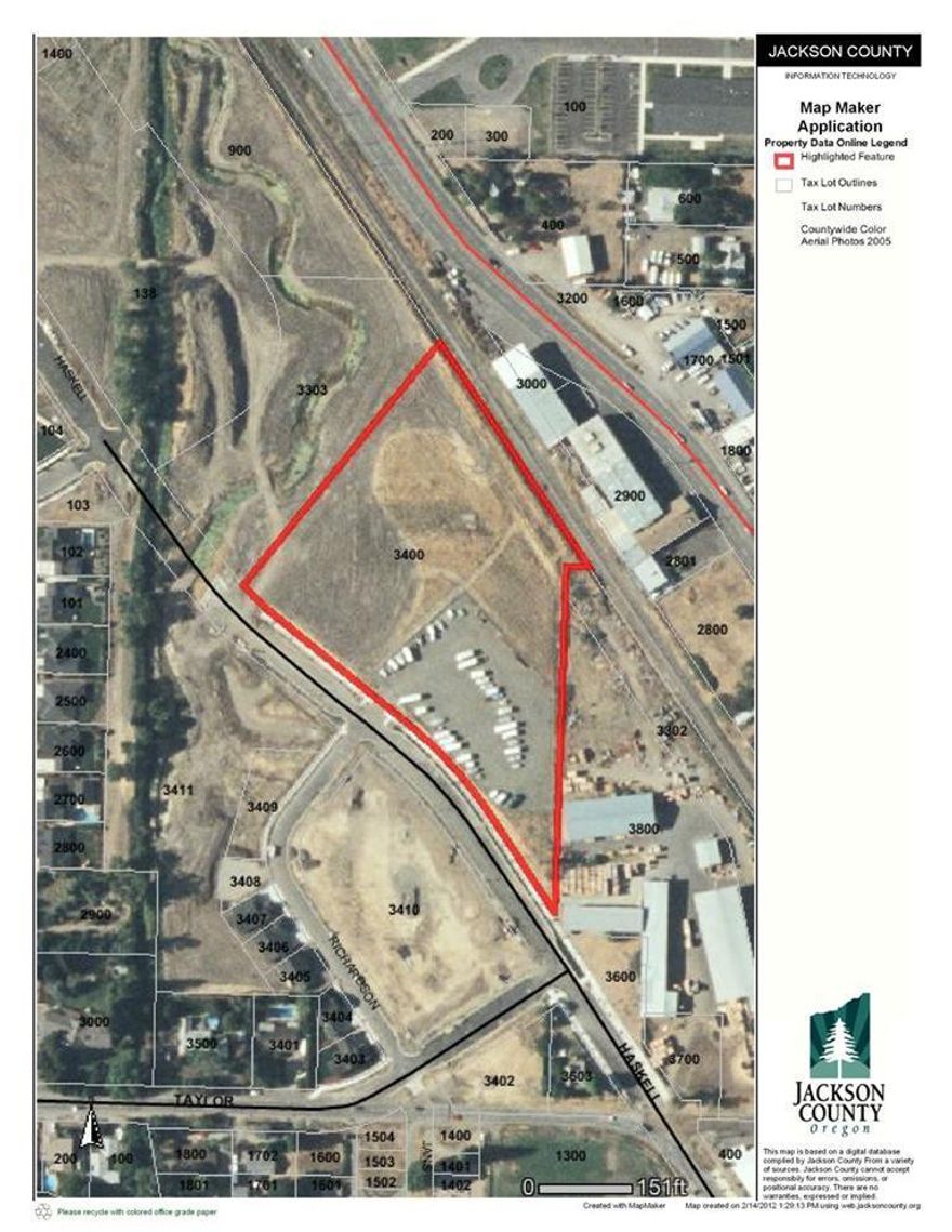 Fantastic opportunity for multi-family land in the award winning Twin Creeks Development ! Medium Mixed Residential Zoning allows 16-32 units per acre. Terrific location on the same block as Mae Richardson grade school and Central Point Retirement Center, just blocks to downtown Central Point. Property has no address but is in the 600/700 block of Haskell street on the East side of the street. Bring your condominium, apartment, or other high density project to beautiful Twin Creeks and enjoy our parks and open spaces. Contact listing agent for market feasibility information. Listing agent is related to manager of selling corporation.