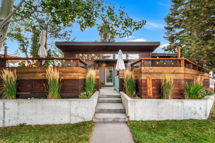 Welcome  to your new urban oasis in the heart of Bend's vibrant Westside! This contemporary home blends modern living with exceptional convenience. Enjoy a spacious open floor plan highlighted by vaulted ceilings and beautiful white oak hardwood floors that create a seamless flow. Upgrades abound, including an oversized kitchen island with extra storage, stylish lighting and tinted windows for added privacy and comfort. The bathroom features radiant in-floor heating, perfect for those chilly mornings, while the metal roof is enhanced with upgraded venting for optimal efficiency. Step outside to your private courtyard retreat, complete with a cozy fire pit, hot tub and mature plum and apple trees - ideal for unwinding or hosting gatherings. Ample outdoor storage and extra parking. Wander to downtown Bend, where you can explore delightful shops and dining options. Marvel at the beauty of Drake Park, scenic river trails and soak in the lively atmosphere of the Newport and Galveston hubs.