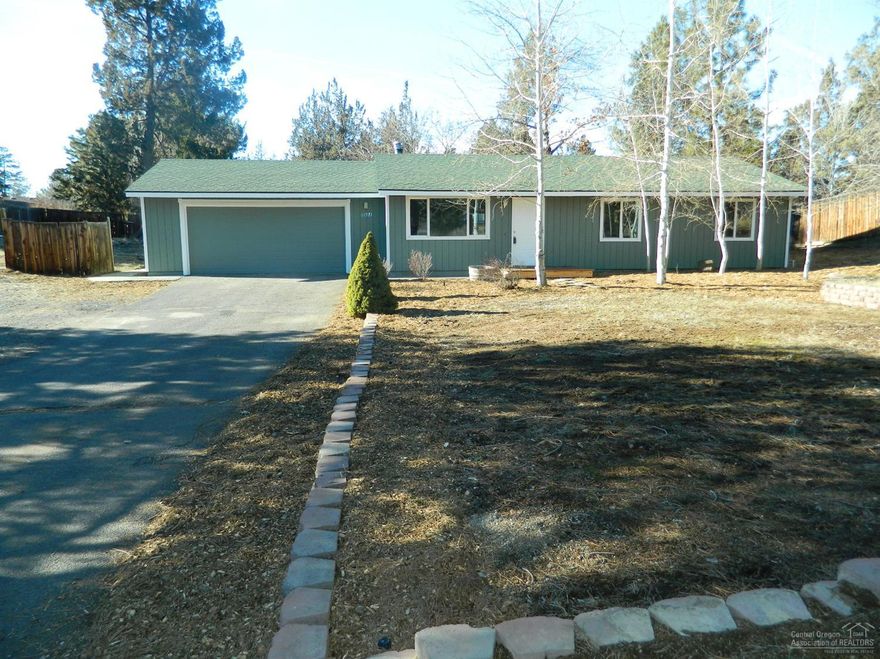 Fantastic updated single level home is ready for new ownership! This beautiful 1092 sq ft home has brand new paint inside and out, new laminate flooring, doors, cabinets, lighting, new appliances, trim and so much more! Home sits on a large 1/2 acre lot with plenty of room for RV parking and is move in ready. Close to the Old Mill, walking trails and all that Bend has to offer! This home won't last long at this price. Put this on your list to see!