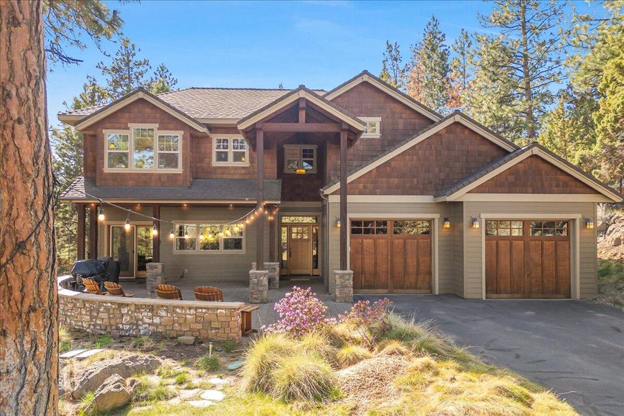 Tucked at the end of a quiet cul-de-sac in Bend's desirable west side, this 3,259 sq ft craftsman-style home offers both space and location. Just a short walk to Newport Market, the Deschutes River, and downtown, it's perfectly placed for enjoying all the best of Bend. Inside, you'll find an inviting layout with the oversized garage, main living areas, kitchen, guest room and bonus room on the main floor. Upstairs features the primary suite and two additional bedrooms. Enjoy a soak after a day on the trails in the private hot tub, tucked just off the guest room. This is westside living at its most convenient.