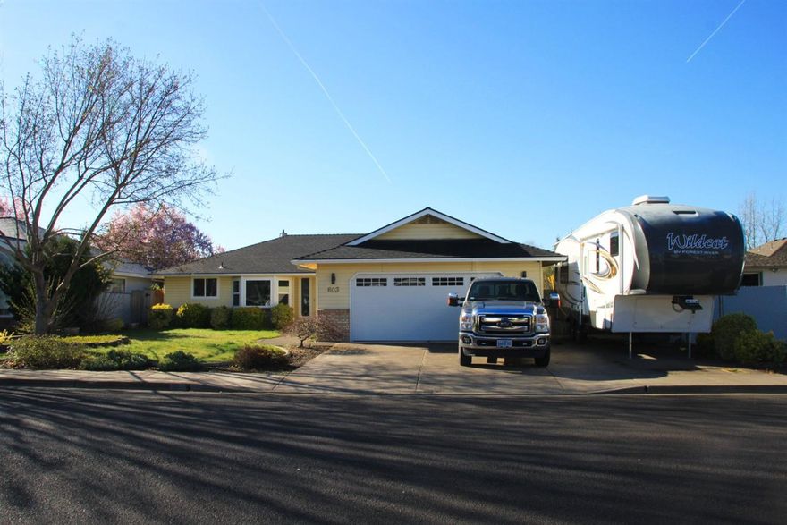 Nice home in the desirable Jackson Creek Estates with an 8.5 foot deep inground Pool AND gated RV Parking on a large 0.22 acre lot! Includes ALL appliances, even the front loading washer and dryer. Newer plumbing, roof, HVAC, and more. The Seller even had new windows throughout. Home shows well, it has nice layout, roomy kitchen, formal AND informal dining, hardwood flooring, vaulted living room, wide hallways, and large bedrooms. Oversized master bedroom has a walk in closet and slider to the back deck. Requires an appointment to tour. Gated portion of the RV Parking is 34 feet long from Gate to AC unit, and 9.5 feet from gate post to gutter(Buyer to confirm). Then, there is more parking in front of the gated section.
