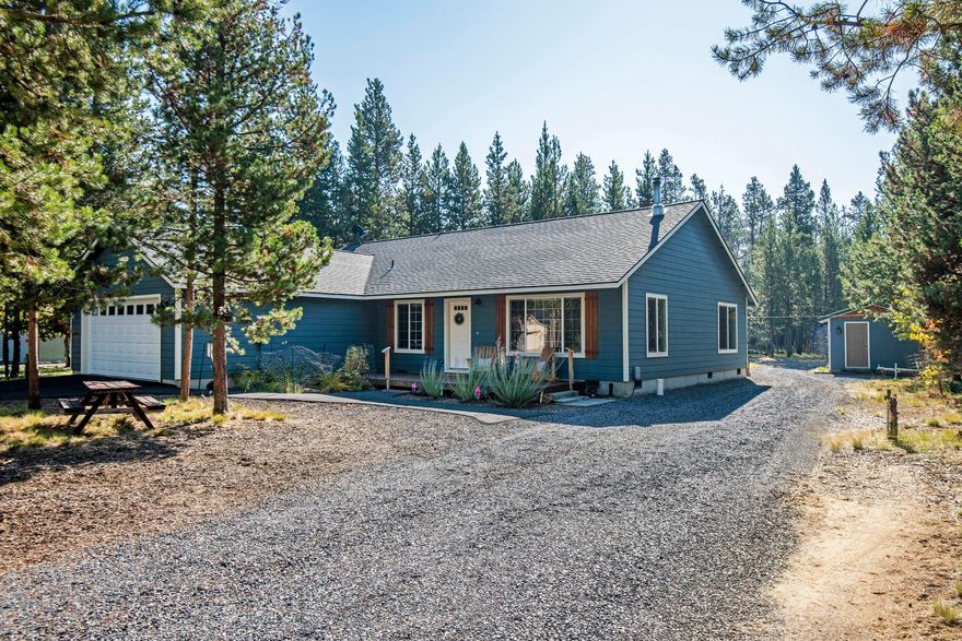 Looking for a home in OWW? This is the one! Beautiful custom built home close to the Big Deschutes, walking trails, hiking, Sunriver and the Cascade Lakes Hwy. This home comes with everything Central Oregon has to offer! Paved road and driveway! Open concept, hardwood flooring, decks with Trex decking perfect for when the snow comes! This home has granite counter tops, alder cabinets and knotty alder molding through out the home. Come see this one of a kind home today!