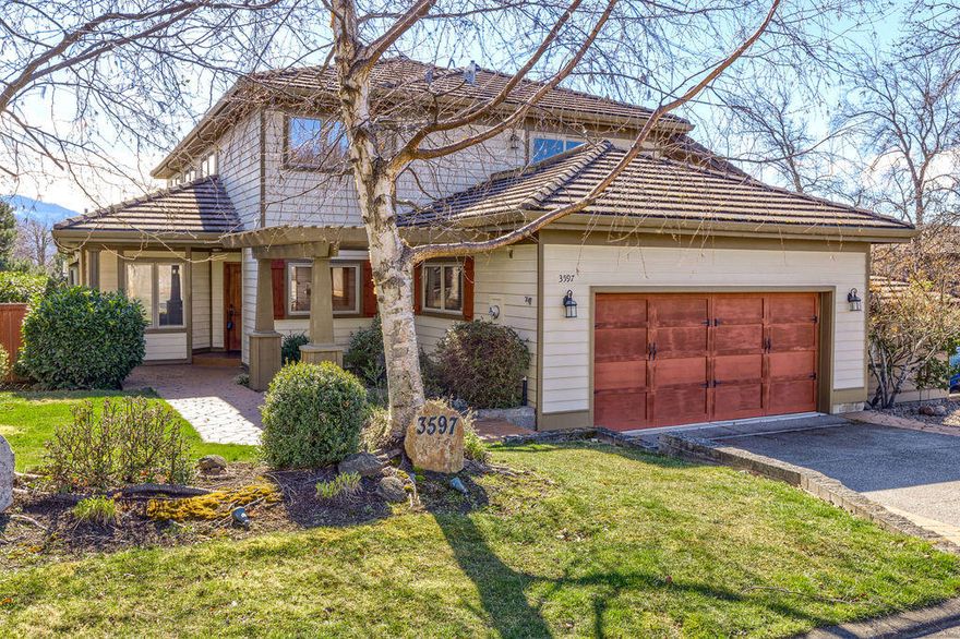 Desirable Country Club Village in the Golf course community with quality you would expect!  4 lg bdrms + 2 offices, 5 bthrms, 2 en-suites, 1 w/a retreat rm w/slider to balcony w/views & fireplace.  Home features; Granite counters, lg kitchen w/dbl ovens, dbl refrigerators, 5 burner cook top, lg walk in pantry, eating bar & breakfast rm. Movie theater rm w/seating for 10, walk in glass elevator & many built ins.  Formal dining w/built in hutch, open railing staircase to 2nd level w/den.  Lg basement for entertaining that includes pool table  + air hockey table or great office space w/full bath & laundry rm.  Neighborhood  park w/gazebo & gas lantern lights.  Price under County assessment.  Close to fine dining, medical & shopping.