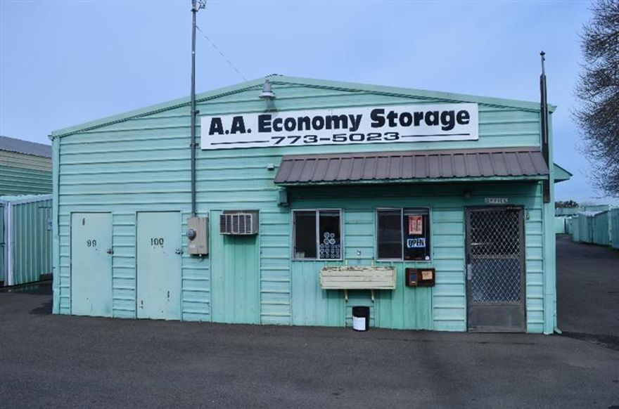 Large Mini-Warehouse Complex in great downtown location, plus two story duplex that needs to be rehabed. 297 units of which 208 are currently rented. 70% occupancy at current time (Has been fully rented in the past) This business needs aggressive management & some cosmetics improvements to bring the numbers back up again. This is a money maker with plenty of upside potential!