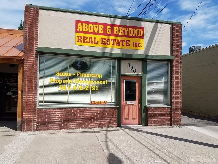 Great location for this 960 square foot block building 1/2 block off 3rd street in Prineville down town. Zoned C-1 commercial for office, retail owner user or lease it out. Street parking & approx. 2 parking spaces in the back of building off the alley. Tenant on a month to month. The building has large vault with locking door to secure items. 2 offices, common area, waiting room & 1/2 bath. All in good condition. Gas forced air and cooling.