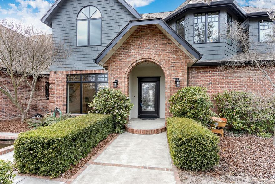 N.W. Contemporary Custom Home close to downtown Ashland; Privacy on 2.04 Acres w/TID Irrigation, Natural Gas, Spectrum Cable, Broadband internet, Solar electricity & Solar Heat for in-ground Salt Water Pool w/natural gas heater. New updates in 2017. Wood, stone/tile floors, Water featured entry, Japanese garden w/2nd water feature, stone/paver walkways w/walking bridge; Beautiful landscaping, fruit trees & garden areas. Fenced pasture; lg RV barn/shop w/unfinished room upstairs. Open kitchen w/dbl ovens, island, Wolf gas range, granite counters, Wet Bar w/wine fridge. Family rm w/French doors lead to office/den w/built-in bookcases. Outdoor covered sitting rm overlooking pool & landscaping w/ natural gas BBQ Grill. Main level master w/gas fireplace & French door to covered patio. Lg Walk-in closet, dbl sinks, soaking tub, dbl head shower plus water closet. Living rm w/built-ins, gas fireplace & French door to covered patio. Upstairs is 2nd suite w/2 bdrms & bath. Inside the UGB