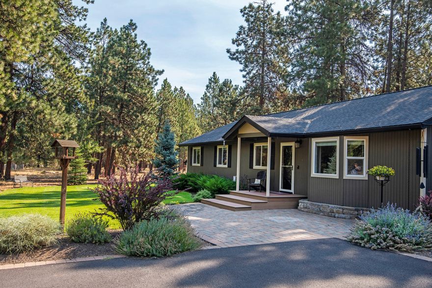 Completely remodeled, immaculate home in the sought after neighborhood of Tollgate in the quaint town of Sisters, Oregon. Gorgeous gourmet kitchen with all stainless steel appliances. Five bedrooms – enough to have an in-home office. Beautifully landscaped and private .57 acre – both front and back yards have outdoor entertaining space. Oversized attached garage with big mudroom and bathroom. Like a Model Home! Finished/insulated attic space. Space for your RV with Hook up & dump. This is your chance to live the Central Oregon lifestyle and live on over a half an acre of land.