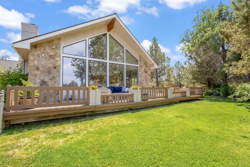 Gorgeous Irrigated Acreage Just Minutes from Town. Nearly 20 acres of pristine Central Oregon beauty, including 7.55 acres of Arnold Irrigation. This immaculate 3,320 sq ft two-story home features a light-filled open floor plan with a stunning wall of windows, wood-burning fireplace, and spacious great room. The gourmet island kitchen boasts stainless steel appliances, an oversized pantry, and a generous dining area—perfect for entertaining. The main-level primary suite offers a private retreat with heated bathroom floors. Upstairs, you'll find three additional bedrooms and a full bath. Outside, equestrian and hobby farm lovers will appreciate the detached 2-bay shop, barn with heated tack room, 3 animal stalls, hay storage, large paddock, and round pen. The back acreage includes horse riding and moto trails, ideal for outdoor enthusiasts. Cascade Mountain Views are seen all over the property. A rare blend of rural charm & modern convenience, Call your broker for a personal tour today