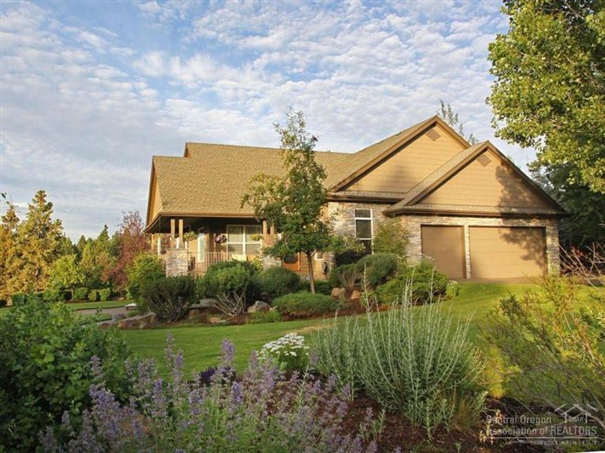 Beautiful home on Awbrey Butte with fabulous views of the city and Paulinas. Open great room with vaulted ceilings & gas FP. Wood floor in the entry, kitchen & hall. Kitchen boasts Corian countertops with a travertine backsplash, hickory cabinets, blt-in Jennaire refrigerator & appliances, blt-in hutch with lighting. Main level master with tiled bath & jetted tub. FR with gas FP. Gorgeous landscaping with a level yard featuring a cedar deck & rod iron railing, pavers on the lower deck & driveway.