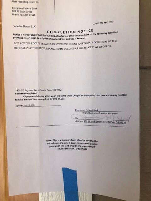 Del Rogue Estates Subdivision - Residential