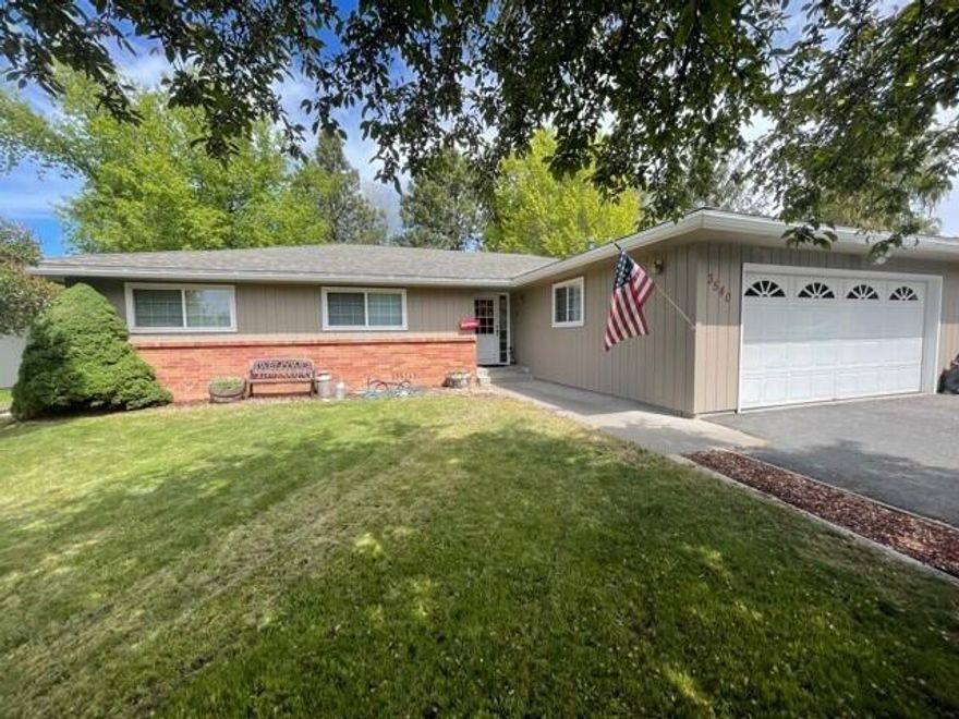 Pride of ownership shines through and through! This home is absolutely adorable! Featuring 3 bedrooms, 2 bathrooms, family and living room with dining room open to the kitchen and separate study/den with nice built ins. Large master with jetted tub/tile shower combo, regular closet +HUGE walk-in closet that also leads to the laundry room and back door to the yard. Good size kitchen, with wood cabinets, breakfast bar and walk-in pantry. Slider through the family room leads to a covered back deck with patio overlooking the fenced, landscaped yard with garden shed. This home is move in ready!