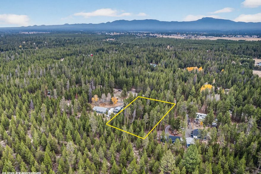 Discover the perfect canvas for your Central Oregon dream home! This level, 1-acre buildable lot offers privacy, convenience, & endless potential. Previously approved for a manufactured home & septic system, w/power pole & driveway on-site, much of the prep work is done—just bring your vision & start building. Backing up to BLM land, you'll enjoy direct access to miles of trails for hiking, riding, & exploring the great outdoors right from your backyard. Nestled in the heart of La Pine, this property offers that sought-after blend of peaceful rural living & close-to-town convenience. You're just min from local shopping, dining, & schools, w/easy access to Highway 97 for quick trips to Bend, Sunriver, or Crater Lake National Park. Enjoy year-round recreation w/nearby lakes, rivers, & mountain trails perfect for fishing, boating, skiing, & snowmobiling. Whether you're building your forever home, a weekend getaway, or a basecamp for adventure, this property has the potential!