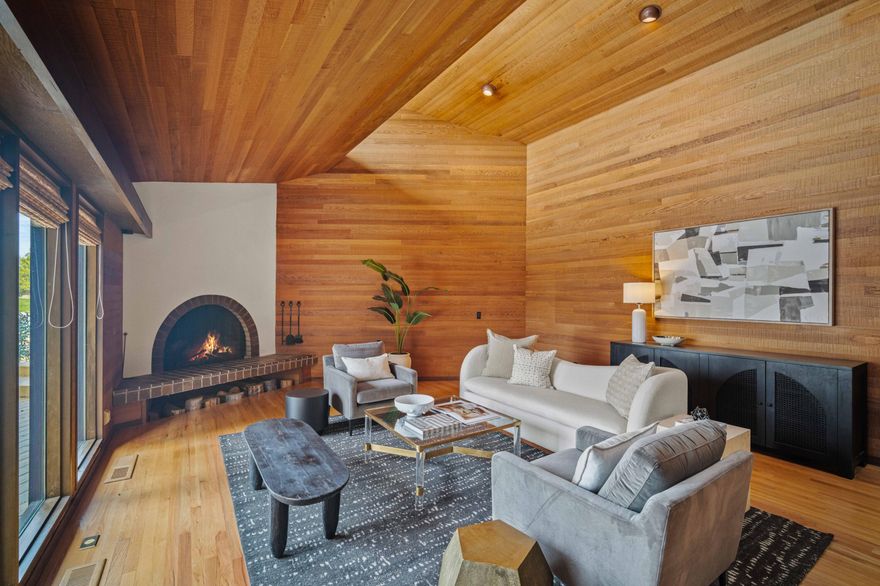 Step into history with the John Gray residence, the birthplace of Sunriver Resort. Developed by Gray, who also created Salishan Resort, this home was completed in 1969 with classic mid-century elegance and a high mountain aesthetic.
Crafted with clear cedar and timbers, likely by the same artisans behind The Sunriver Lodge, this sophisticated retreat spans over an acre off Fairway Lane, offering stunning golf course and Cascade views.
The nearly 4,000 sq. ft. main home features 4 bedrooms, 3.5 baths, and a warm, inviting atmosphere. A second 1,686 sq. ft. structure includes a bonus/office space, 1.5 baths, a sauna, and versatile areas for creativity or guests.
Designed for indoor-outdoor living, enjoy a large patio, hot tub, swimming pool, and mature landscaping for privacy.
Own a true Sunriver icon—where history was made and new memories await.