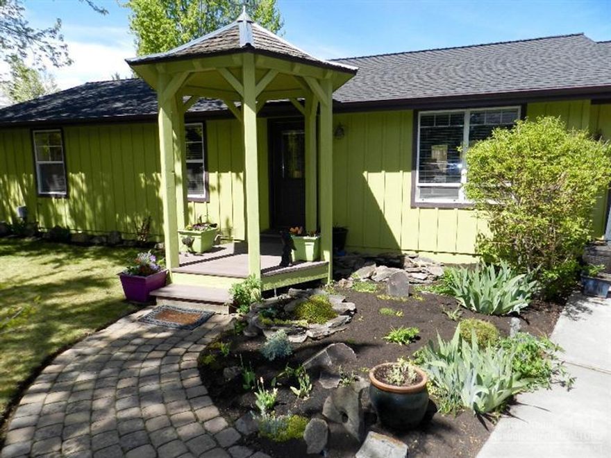 Immaculate single level home on quiet cul-de-sac! This home has been recently updated in 2011 and 2012 with a new roof, new exterior paint, new heat pump and laminate flooring. Other recent upgrades included wainscoting and upgraded cabinetry and counter tops throughout the home. Third bedroom with french doors could also be used as a home office. You will also love the private back deck with pergola, separate garden area, raised beds, and the numerous flowering plants and trees throughout the property.