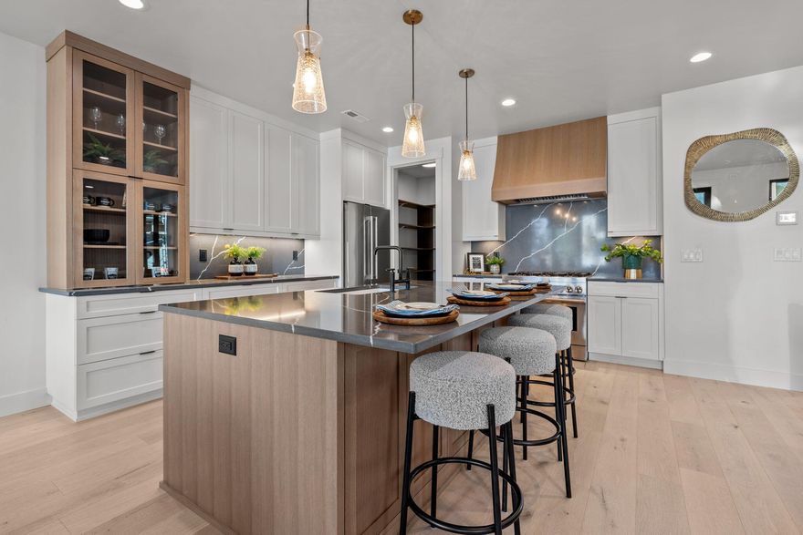 This beautiful Trove Townhome blends Scandinavian elegance with modern design on Bend's coveted Discovery West neighborhood. This 2354 sq ft residence is a testament to sophisticated living, featuring an expansive open great-room layout, 3 generously sized bedrooms, 2.5 luxurious baths, and a stylish island kitchen adorned with stainless-steel appliances. The kitchen's custom cabinets and walk-in pantry offer both functionality and beauty. Ascend the staircase to discover a spacious loft, providing versatile space for relaxation or entertainment. Strategically positioned near the future Discovery Corner Plaza and close to popular walking and biking trails, Trove Townhomes offer an unparalleled lifestyle of convenience and leisure.