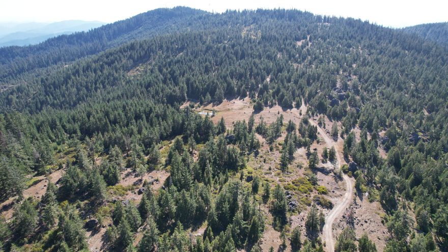 Commanding Mountain-Top Views on King Mountain Rd!  Perched at the summit, this breathtaking property truly makes you king of the mountain.  This breathtaking property offers a prime, flat homesite with panoramic vistas in every direction.  Whether you're dreaming of a custom build, seeking a recreational retreat, or eyeing a smart investment, this land delivers. Homesite and septic approvals were granted in 1999, with a mobile home permit issued in 2002—replacement allowed within 100 ft of the original location.  The property features multiple natural springs, a fresh pond, and easy access via King Mountain Rd. Water rights were previously approved by the watermaster's office.  A well can still be installed, though the property is currently developing a spring-fed system.
Claim your mountain-top escape today!