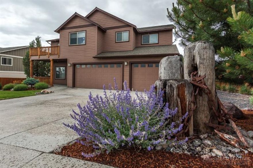 Beautiful family home on the hill in SW Redmond with mountain views. Perfect for entertaining with a wide open floor plan and immense rooms including a bonus room, sun room and an office. Solid bamboo wood floors, substantial granite topped island and two-sided fireplace to add that relaxing ambiance. Master suite features a soaking tub, dual vanities and a large walk-in closet. Well manicured yard with a great cedar deck, three car garage with a work/shop area and enough RV parking for all your toys.
