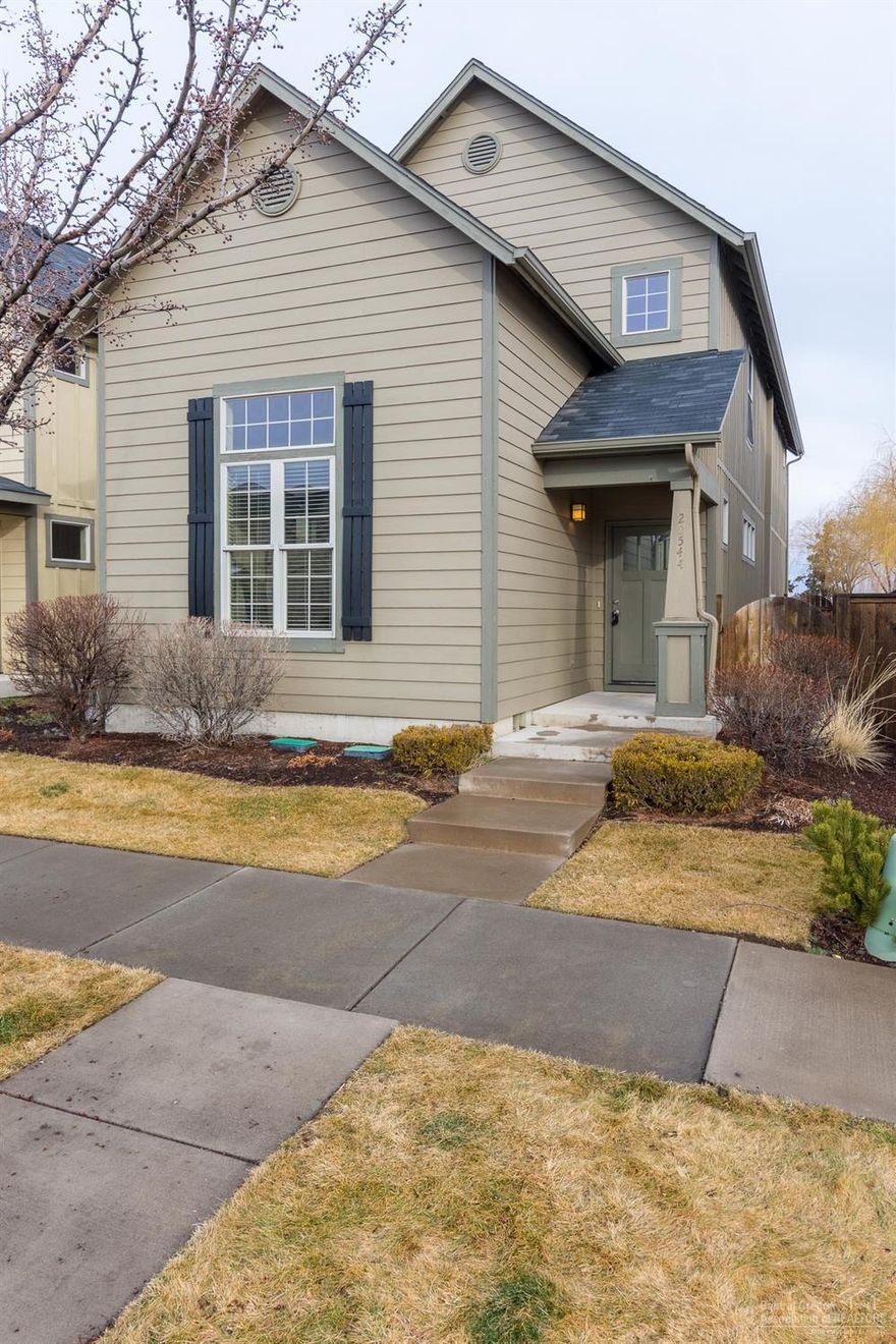 Built by Woodhill Homes, this home features vaulted ceilings in the living room and master bedroom, gas fireplace in great room, 90% forced air gas furnace, wood blinds through-out home, finished garage, fenced yard w/ irrigation. This home is cute &amp; clean and move-in ready. The HOA maintains the front yard. And right out the back of the house is the community park. Great as a rental or primary residence.&nbsp;Seller to replace kitchen appliances with S/S appliances on March 10. Seller also to have the interior painted as soon as a painter can be scheduled to complete the work.