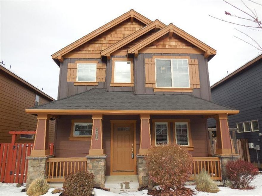 Perfectly sized 4 bd/2.5 ba Pahlisch home near trails, shopping for a great vacation home/rental with paved alley access to garage. Great Rm floor plan w/many upgrades, tile counters, hardwood floor/stainless appliances/pantry in kitchen. Large bdrms upstairs with Utility/Rm & office nook. Gorgeous stone surround fireplace in Living rm. Low HOAs incl yard maintenance. Lge, double-car garage/alley access for easy unloading/access for your toys/groceries. Sold with washer/dryer/refrigerator!